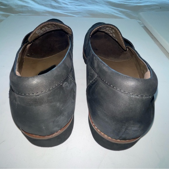 Earthies Braga‎ black suede loafers Shoes - Picture 16 of 16